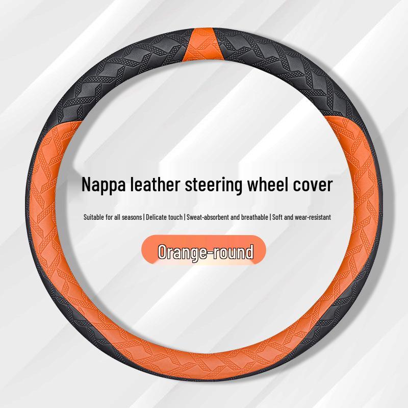 Cadillac Steering Wheel Cover for XT4, XT5, XT6, CT4, CT5, XTS, ATSL - Non-slip, All-Season Grip