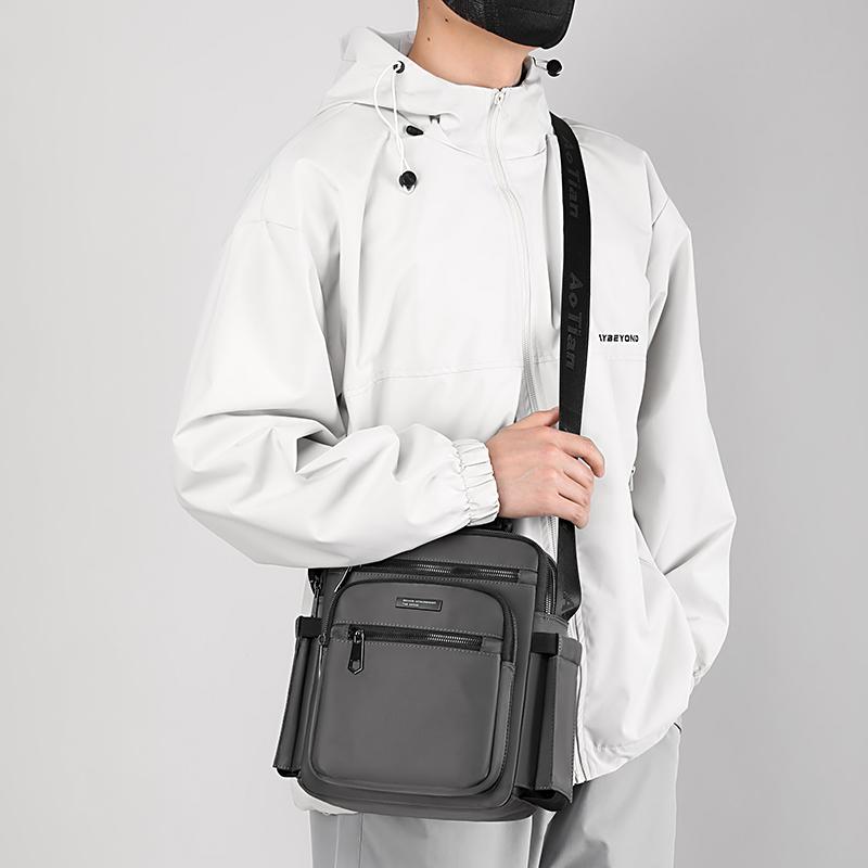 Multi-Functional Crossbodyy Bag Multi-Layer Shoulder Bag Men's Handbag