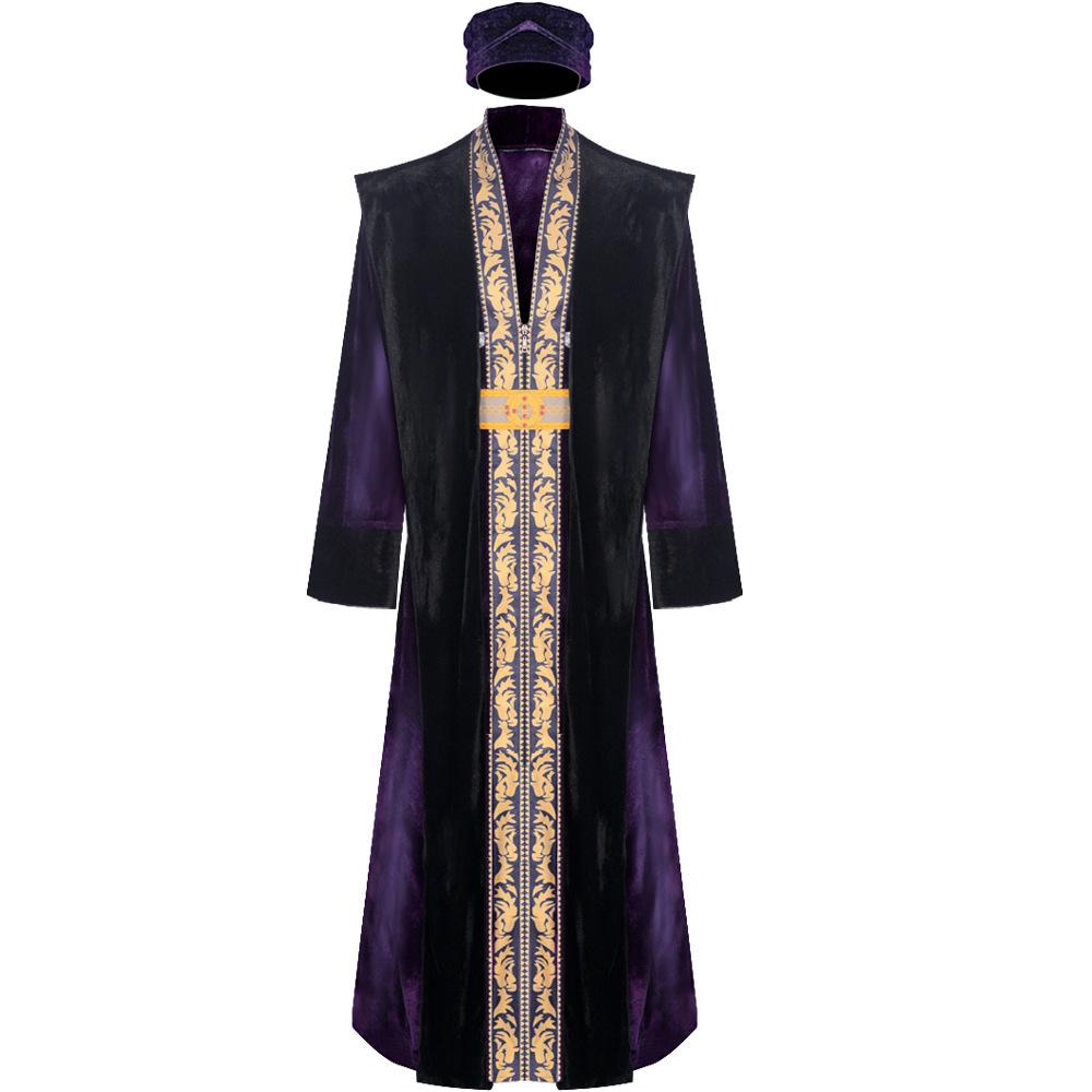 Wizard Robe Cosplay Costume Voldemort Albus Dumbledore Snape Professor McGonagall Adult Halloween Outfit
