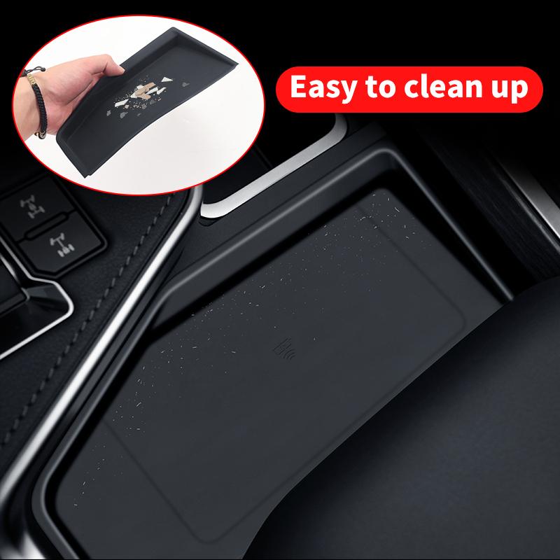 For 2024 Lexus GX550 Center Console Wireless Charger Silicone Protection Pad GX 550 Interior Upgrade Accessories Modification