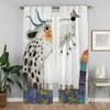 Window Curtain for Room 2 Panel Sweet Baby of the Gru Blackout Curtains Tulle for Bedroom Home Interior Curtains Shades Living