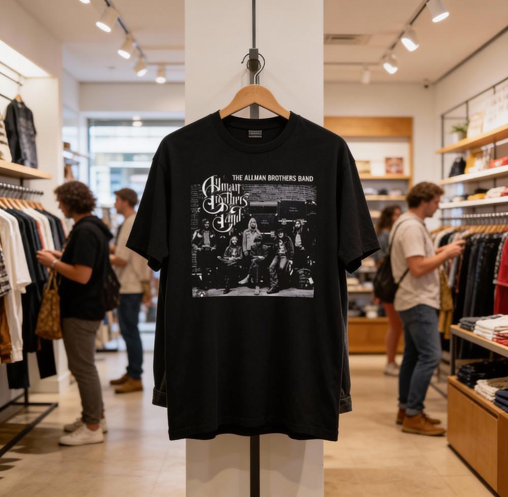 The Allman Brothers band Tshirt Black Unisex Unisex T-Shirt L
