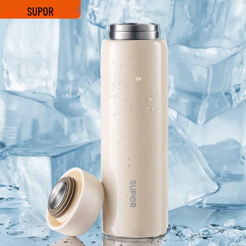 SUPOR Термос-бутылка из нержавеющей стали серии Elegant, с двойными стенками