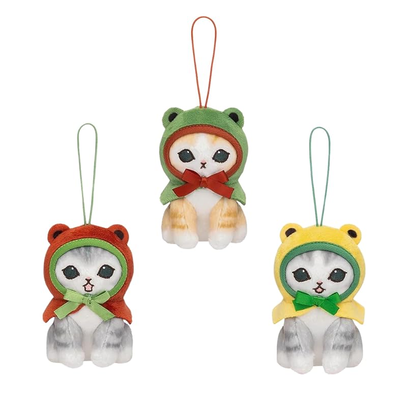 

frog cat mascot mofusand Moff Sand All 3 types set Approximately 10cm