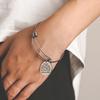 Stainless Steel Tag You Are Braver Than You Believe Adjustable Bracelet
