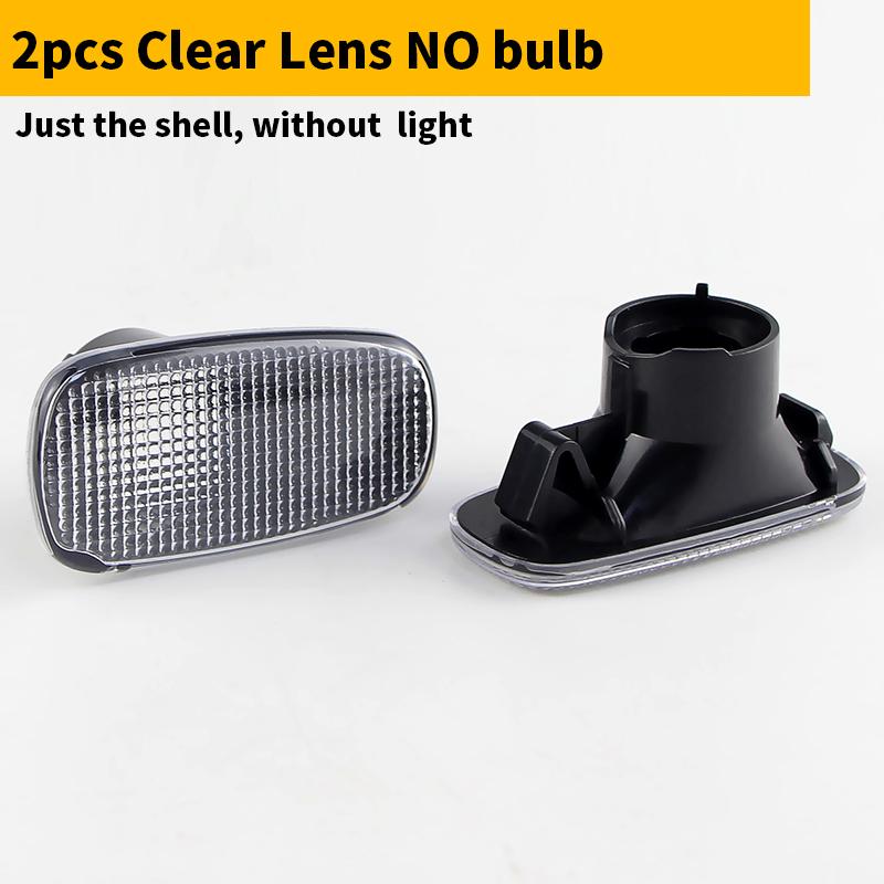 2Pcs Side Marker Light Housing Cover 8173043010 For Toyota Prius Kluger Wish Land Cruiser 200 Prado 120 RAV4 Altezza Lexus IS300