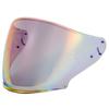Yamashiro Motorcycle Helmet Mirror Shield EXTRA Shield for Shoei Mellow EX112200 (Extra Shield) CJ-2, Smoke/Red [Suitable for J-FORCE