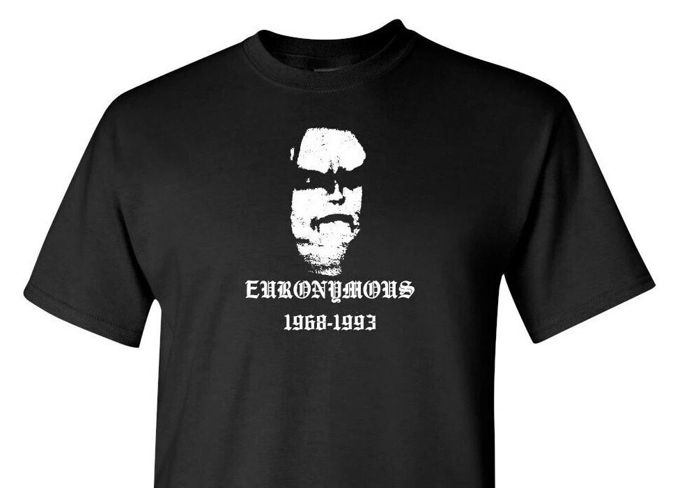Euronymous Mayhem Logo T-Shirt black metal S