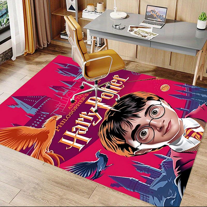 1pc Harry Potter And The Philosopher's Stone Carpet, for Home & Office Decor, Desk Chair Carpet, Festive GiftL1440