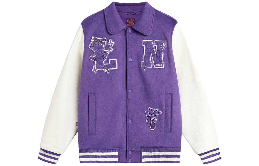Li Ning Sports Trendy Collection Puffer Jacket Men s Ultraviolet AJMU007-6 S