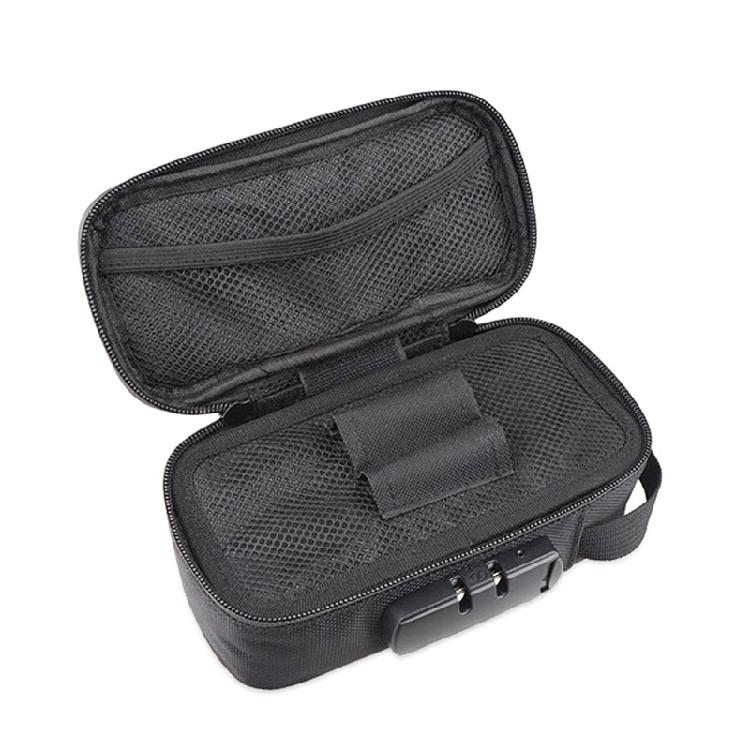 Borsa di Stoccaggio a Prova di Odore Borsa Stash a Prova di Odore Con Serratura Portatile da Viaggio