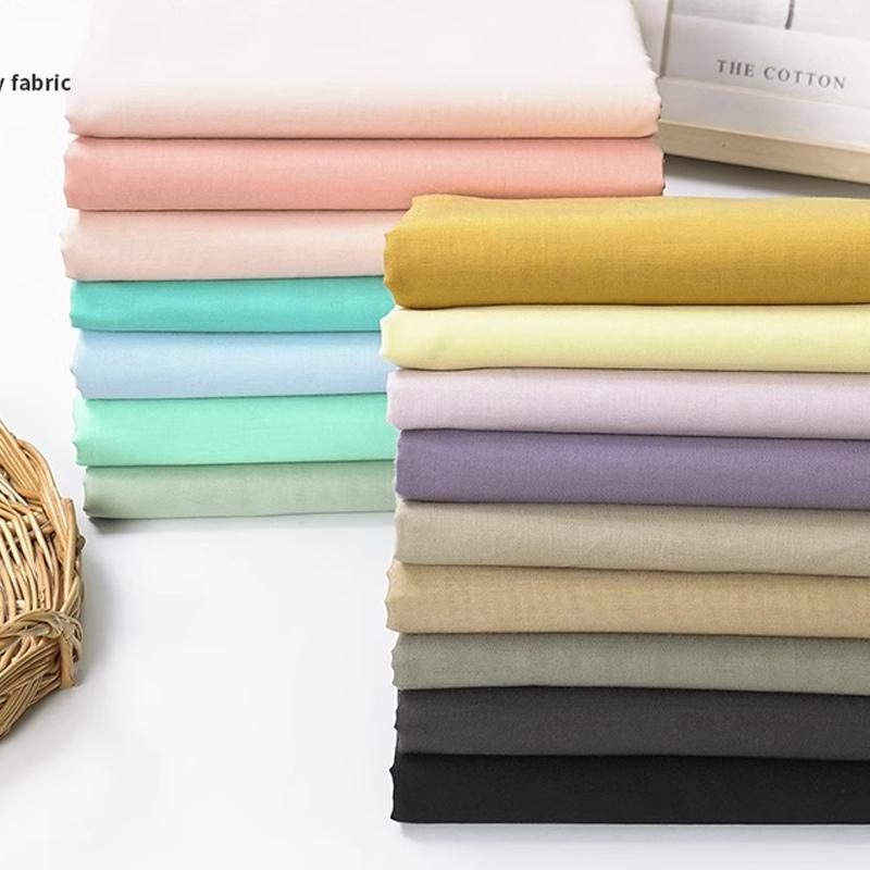 145x50/100cm Atmungsaktives Futter aus reiner Baumwolle für Rockfutter, Sonnenschutzkleidung, Vorhänge, handgefertigter DIY-Stoff W300006