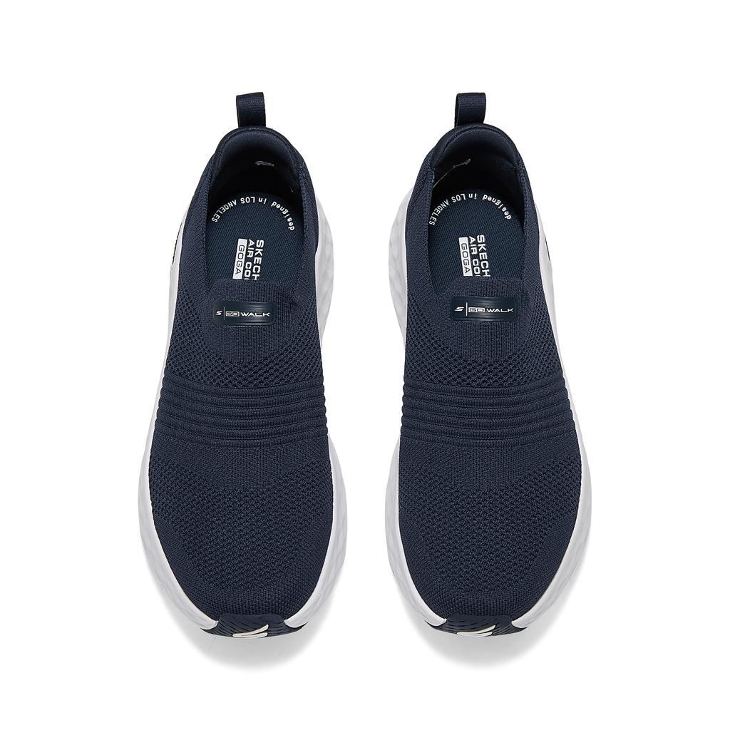 Skechers Go Walk Comfortable Versatile Breathable Supportive Rebound Low Top Walking Shoes Men Sneaker Navy-Blue 217115-NVY