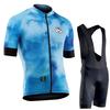 Man Cycling Clothes Summer Team Cycling Kits MTB Bike Clothing Short Sleeve Breathable Racing Road Bicycle Cycling Jersey Sets