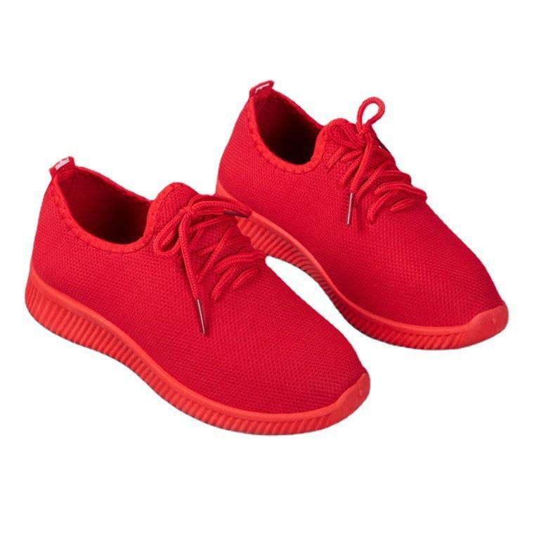 New cloth shoes women's running sneakers lightweight casual mesh shoes soft-soled single shoes