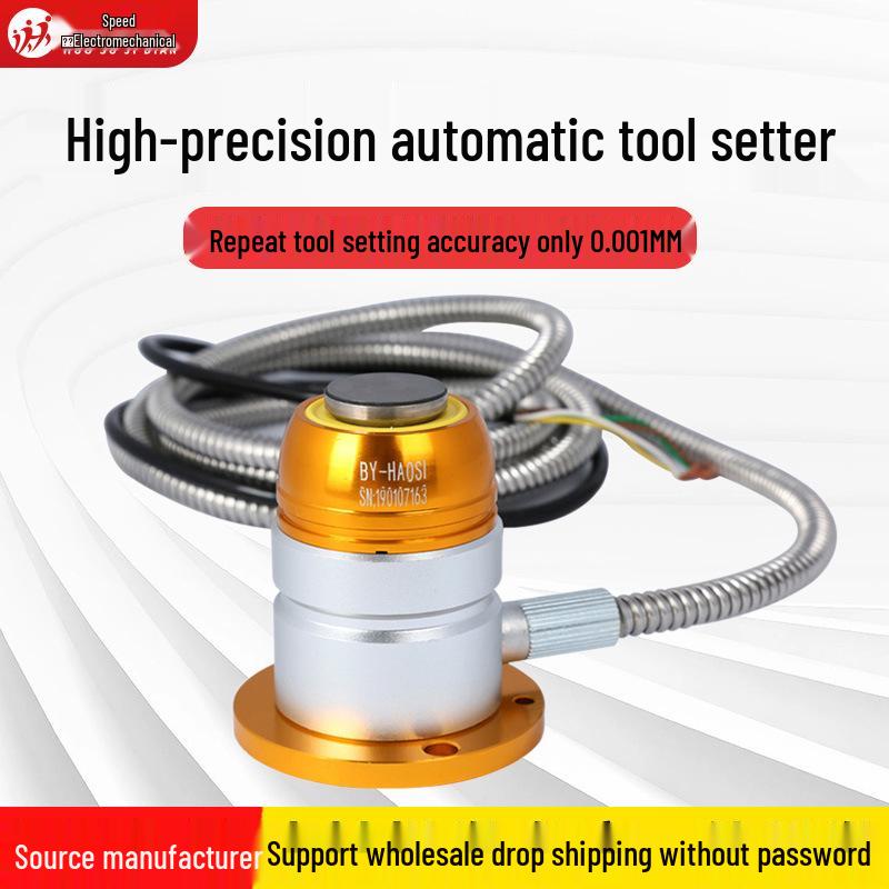 Precision CNC Tool Setter: Waterproof & Oilproof Z-Axis Block for Engraving Machines