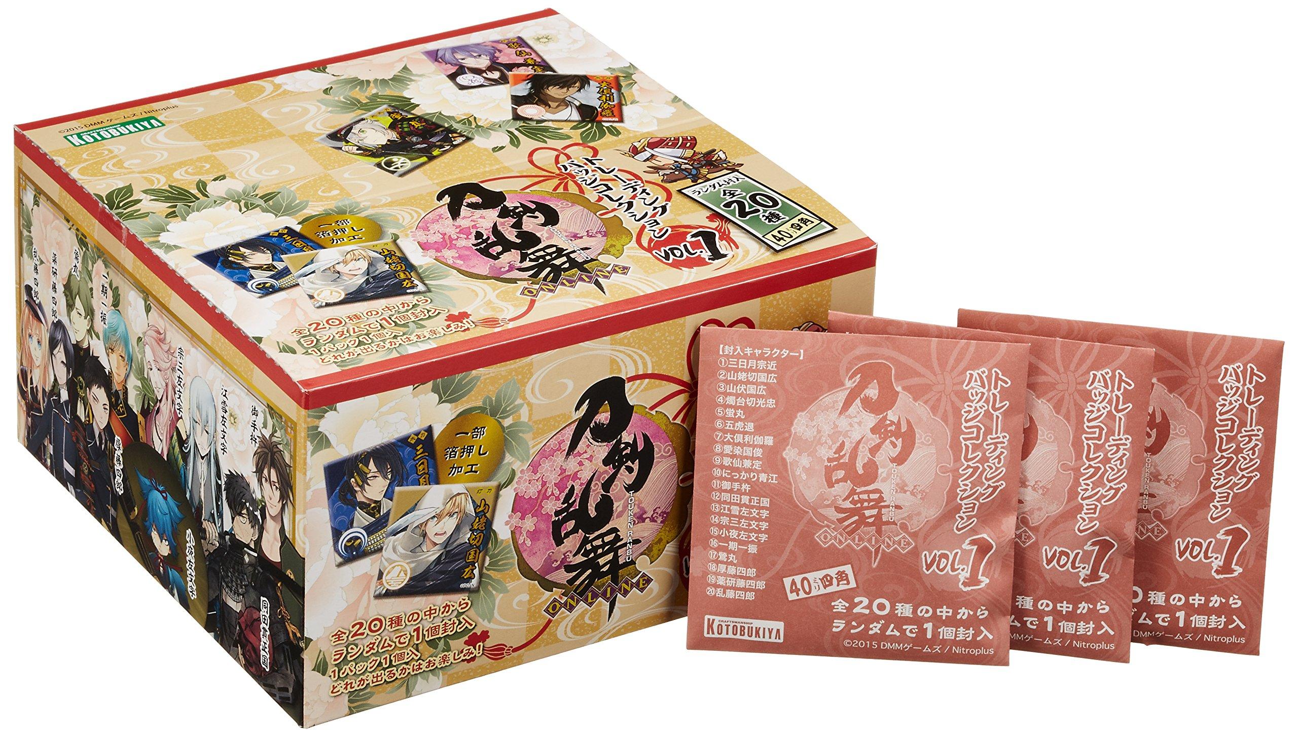 

Kotobukiya Колекція торгових значків Touken Ranbu Character Goods BOX том 1