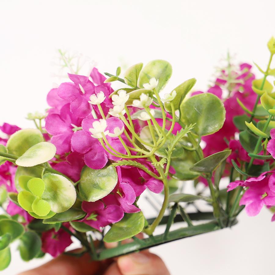 Simulated Flowers Eucalyptus Candles Candle Holders Flower Garlands Simulated Decorations Family Gatherings Dining Table Decorations Flower Garlands