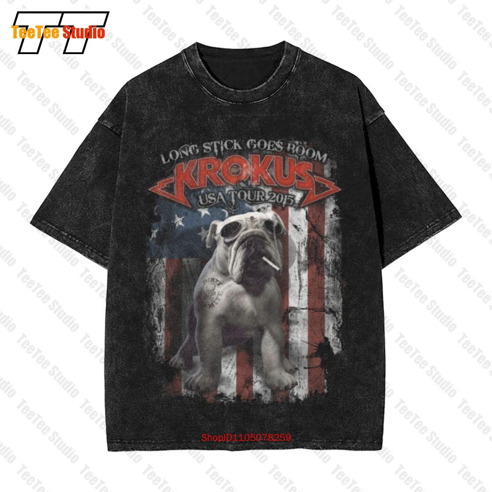 Krokus Band Tour Concert Vintage Oversized TShirt VSI S