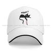 Cats What Murderous With Knife Baseball Cap Unisex Hats Women Visor Protection Snapback Black Cat Caps