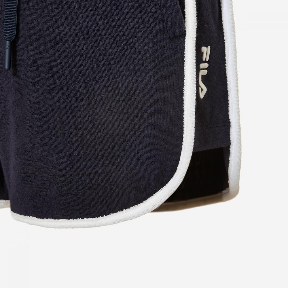 ■FILA■ Cotton Terry ShortsFS2TRG2452FINA 1100FS2TRG2452FIN Fila Woman Cotton Terry Shorts Fs2trg2452f Ina – buy the