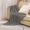 Coperta Multiuso Divano Estiva Fresca Coperta per Condizionatore Morbida Coperta Tessuta per Divano Asciugamano per Fondo Letto Sciarpa Coperta per Riposo in Ufficio