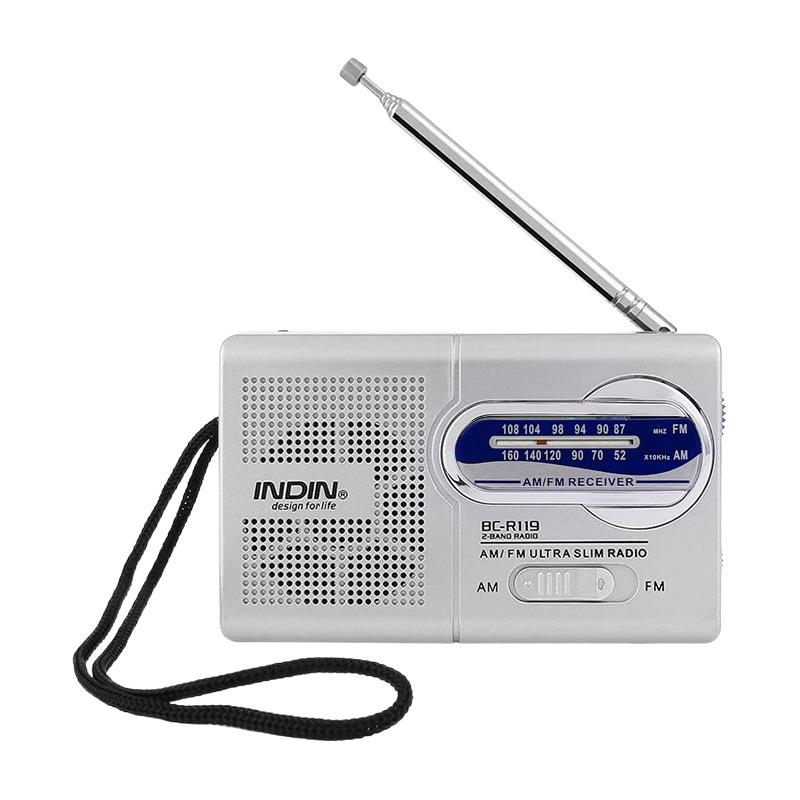 Bc-R119 Radio Am Fm Battery Operated Portable Radio Best Reception Longest Lasting For Emergency Hurricane Running Walking Home