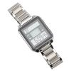 Digital Watch for Men Countdown Function Calendar Alarm Clock Waterproofing Stainless Steel Band LED Electronic Watch
