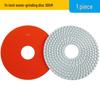 Multi-Size Diamond Water Polishing Pad (5" To 14") for Granite - Fits Angle Grinders