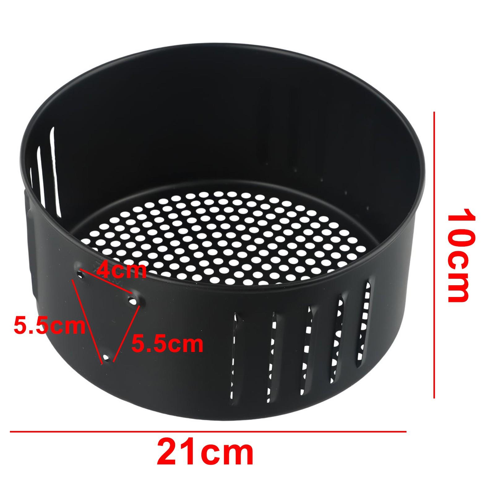 

Корзина для фритюрницы, черный противень для выпечки, инструмент для жарки и готовки 3.5L