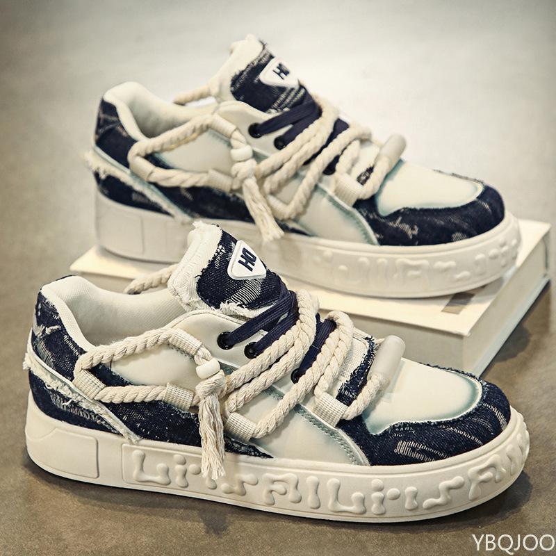 Fashionable versatile new spring autumn men's shoes board shoes comfortable casual wear-resistant anti slip men's flats