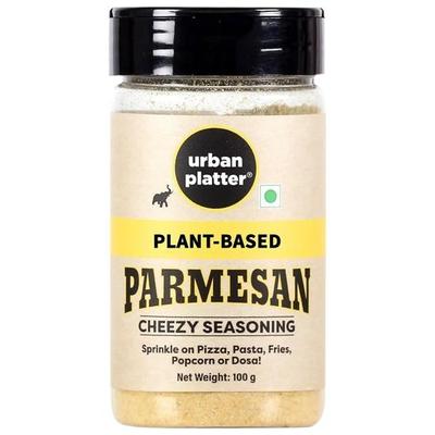 Urban Platter Queso parmesano en frasco, 100 g [Condimento vegetal con sabor a queso, sin lácteos, sin queso de leche]