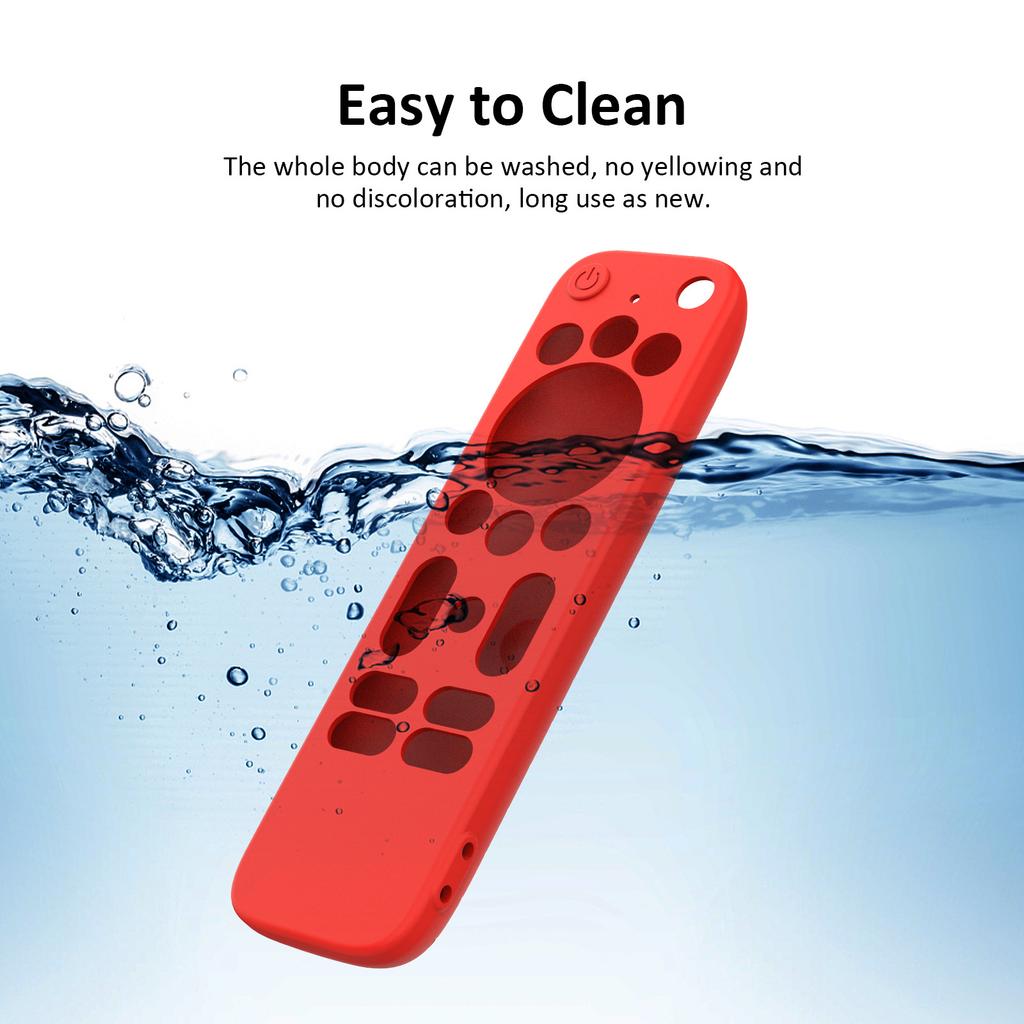 Durable Silicone Protective Case for MECOOL KD3 Android Stick Remote Control Anti-Slipping Case Durable Protector Bag