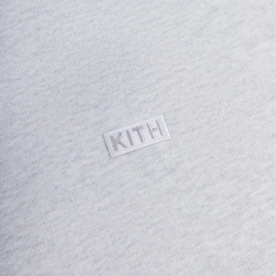 Kith Williams III Hoodie Light Heather Grey Men Tops KHM032143-002