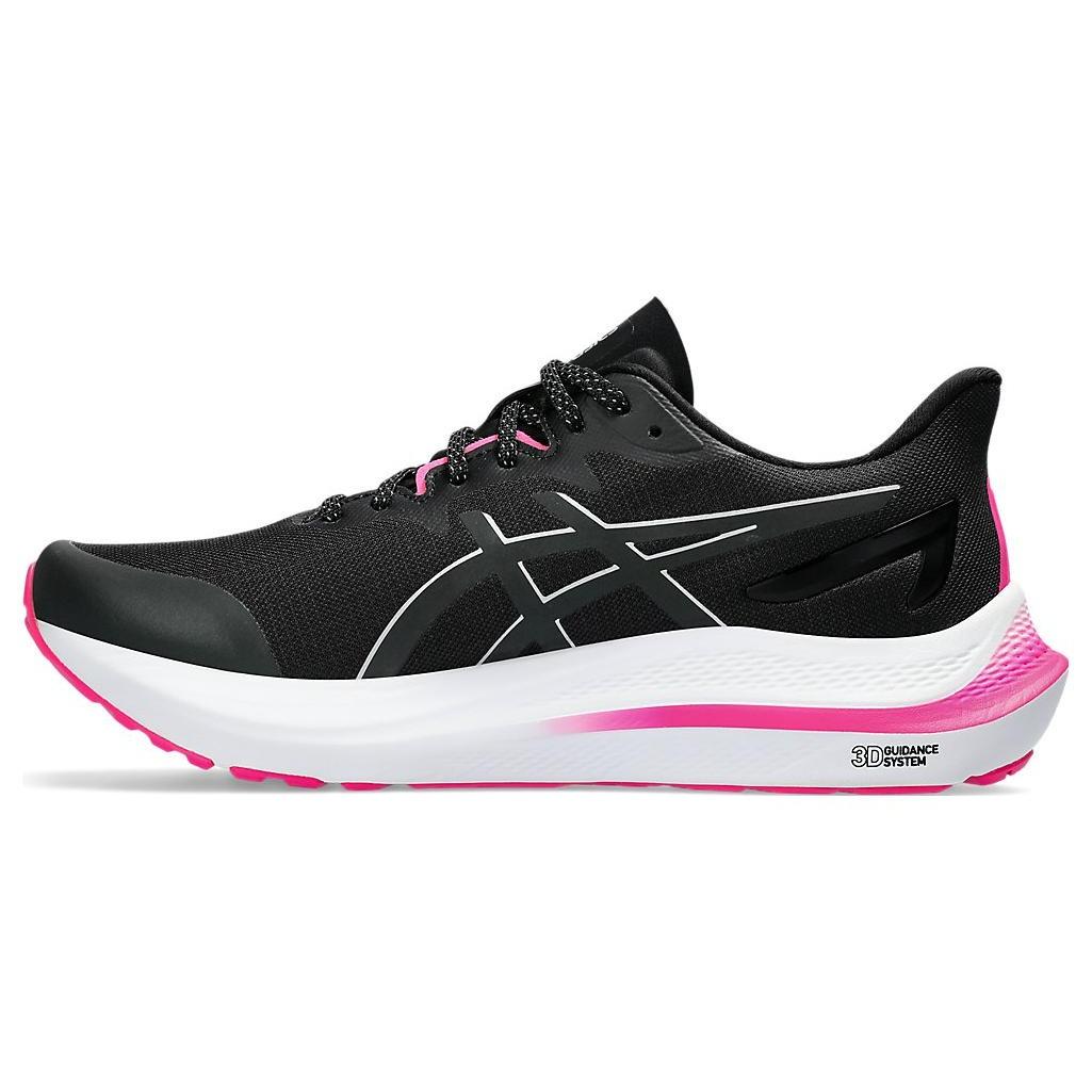 (WMNS) ASICS GT-2000 12 Lite-Show  Black White Pink  Women s 1012B578-001 EU 37.5