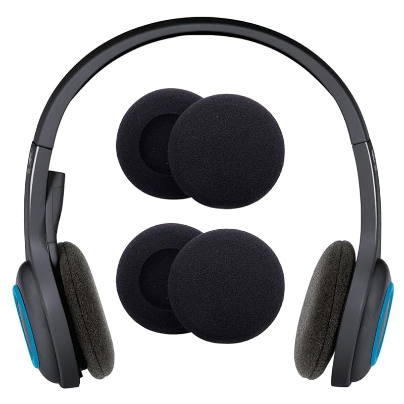 

headphone for replacement ear pads set of 4 diameter 55mm headset sponge Made High elasticity durability