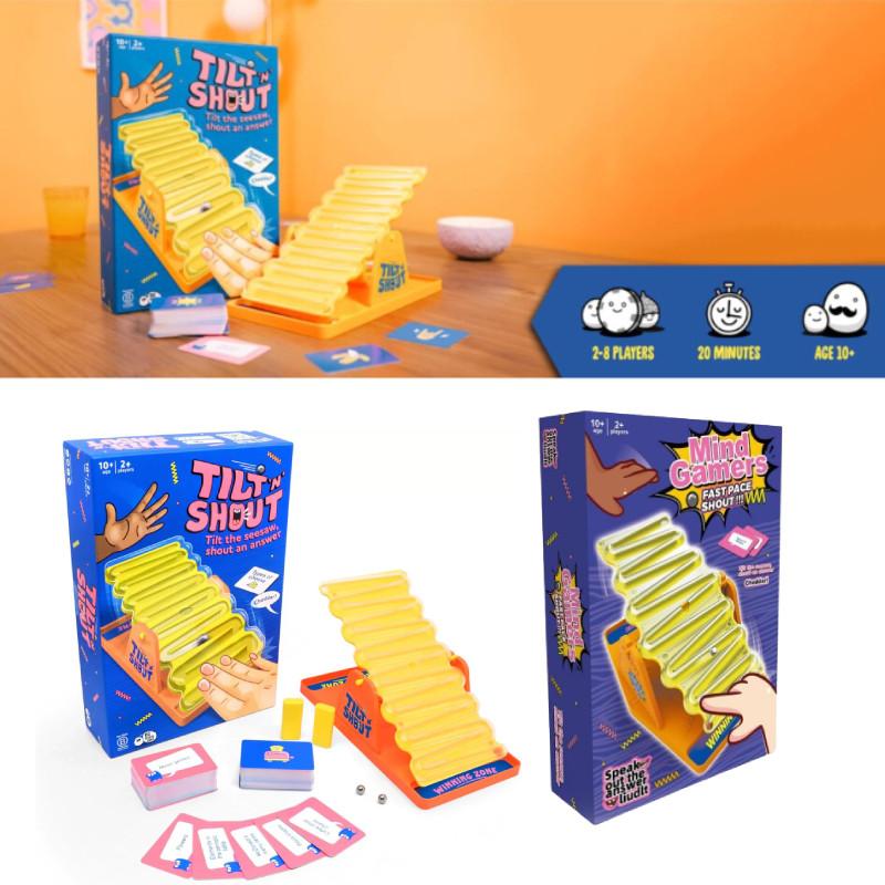 Tilt N Shout Plastic Diy Shaking Balance Board For Family Fun And Kids Entertainment