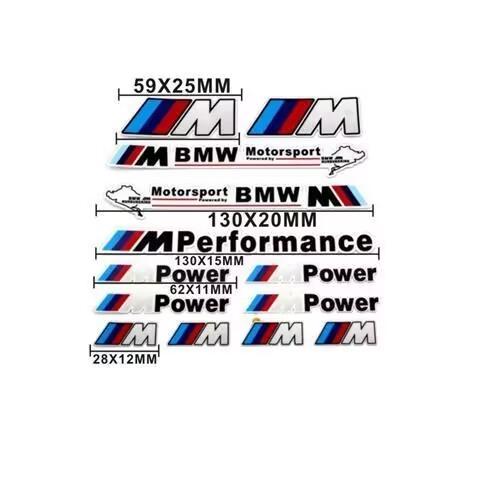 FA8Helmet Body Motorcycle Personalized Creative Reflective Sticker For BMW M 1 3 4 5 6 7 Series X1 X3 X4 X5 G20 G38 F48 E36 Accesso