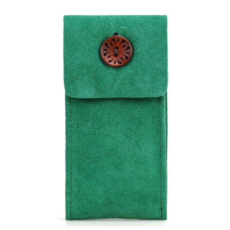 8 Colors Men Watch Box Watch Pouch Bag Organizer Box Easy Carry Travel Watch Storage Pouch Cowhides Velvets Jewelry Box