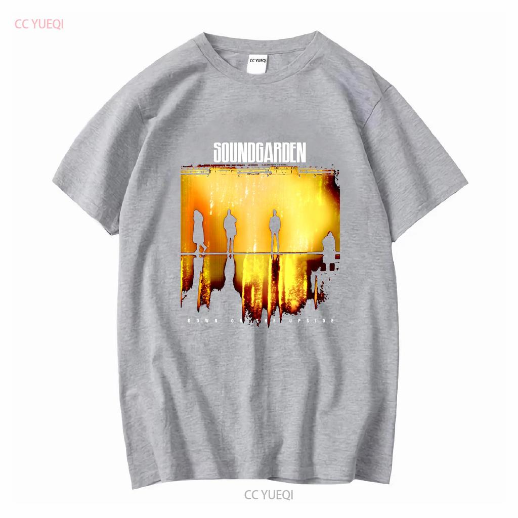 Soundgarden Down On The Upside T-shirt Taglia M Nera Band Grunge Rock manica lunga o corta vintage Lavata uomo Versatile