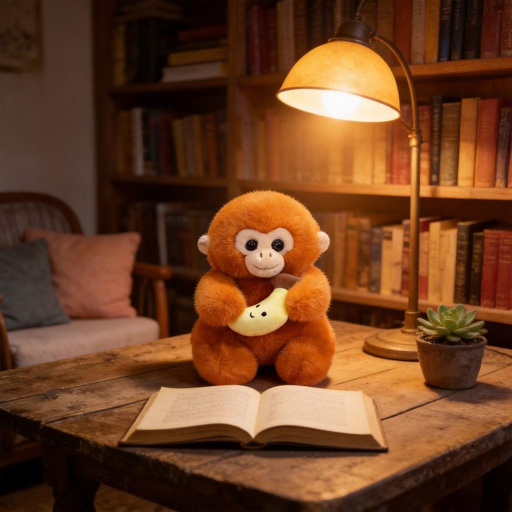 Soft Plush Animal Toy With Polyester Fiber Filling For Childrens Birthday Gift