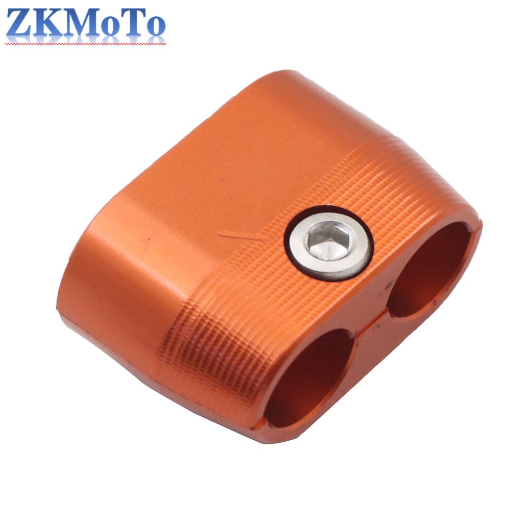 CNC Motorcycle Throttle Cable Protection Clip For KTM EXCF XCFW SXF XCF SXF 250 350 For Husqvarna Yamaha Suzuki Universal Parts