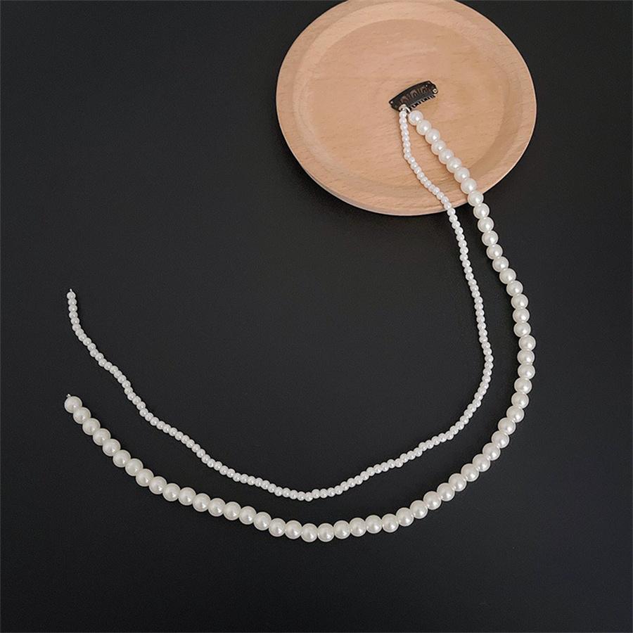 Korean  Elegant Pearl Braided Hairpin for Women Modeling Tool Headband for Banquet Party Hair Ornaments Wedding Hair Jewelry