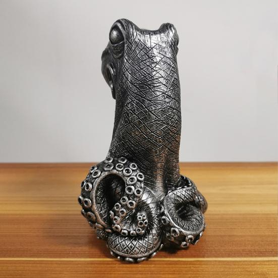 Flower Vase Unique Style Fall Resistant Resin Octopus Shape Flower Pot Decor for Home