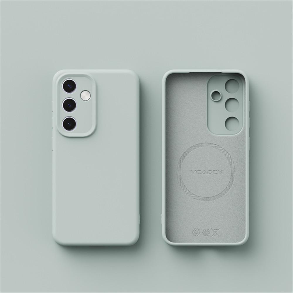 

Original Frosted Liquid Silicone Soft Phone Case For SamsungS26 S25 S24 S23 A56 A16 Ultra Plus For Magsafe Wireless Charge Cover Galaxy S26