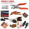 Clothing Button Set Multicolored Solid Buckles+Pliers Set Metal Snap Button Replaceable Clothing Buttons