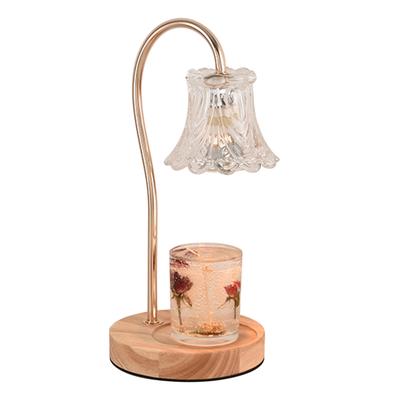 Lampa de încălzire lumânări parfumate, Lampa de masă pentru încălzirea lumânărilor, Lampă de noptieră pentru dormitor, Lumină de masă romantică