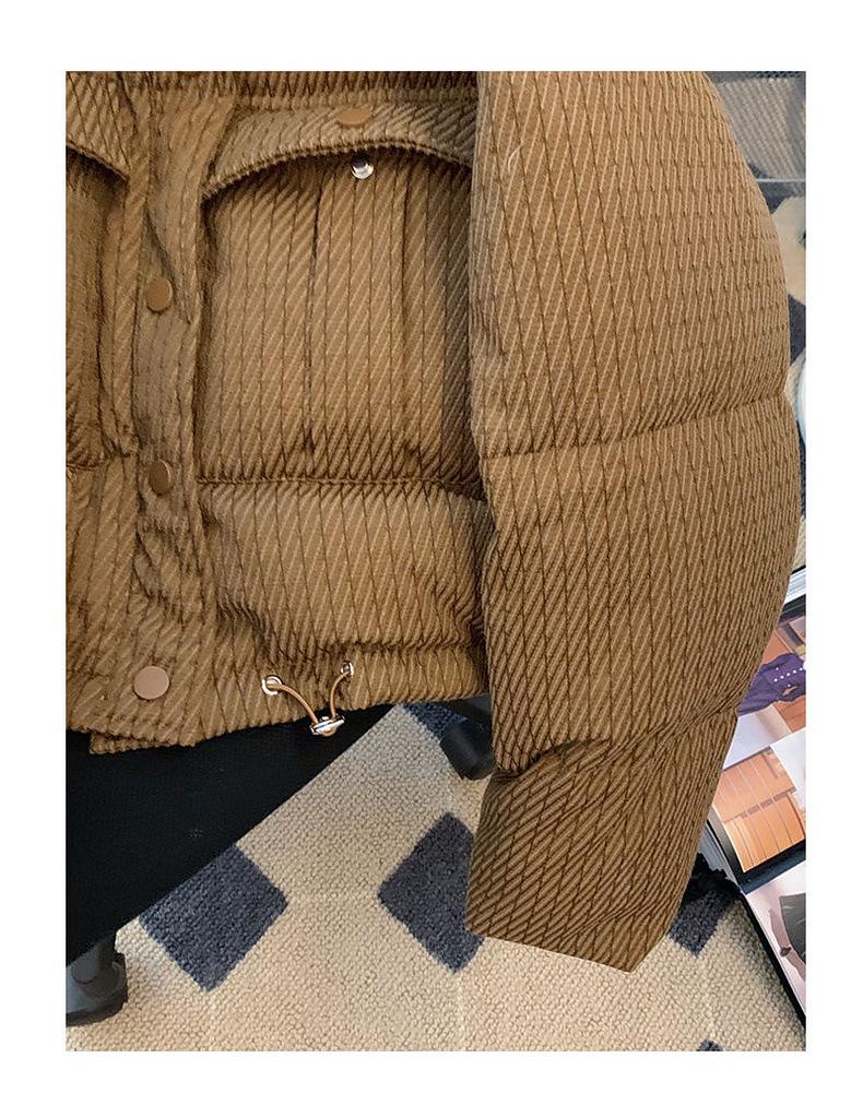 Women's 2023 Winter Cotton-Padded Short Jacket - Warm, Thick Stand-Up Collar, Trendy Versatile Design