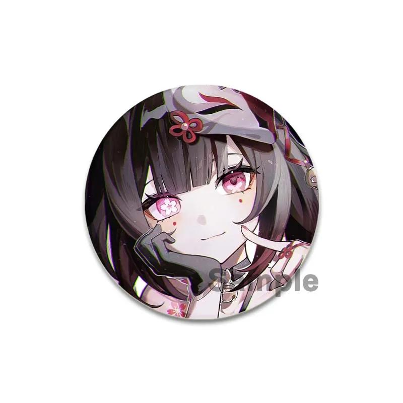 32/44/58mm Honkai Star Rail Brooch On Backpack  Asta Hook Kafka Arlan Cartoon Cosplay Badge Lapel Pins for Clothes Accessories Gift