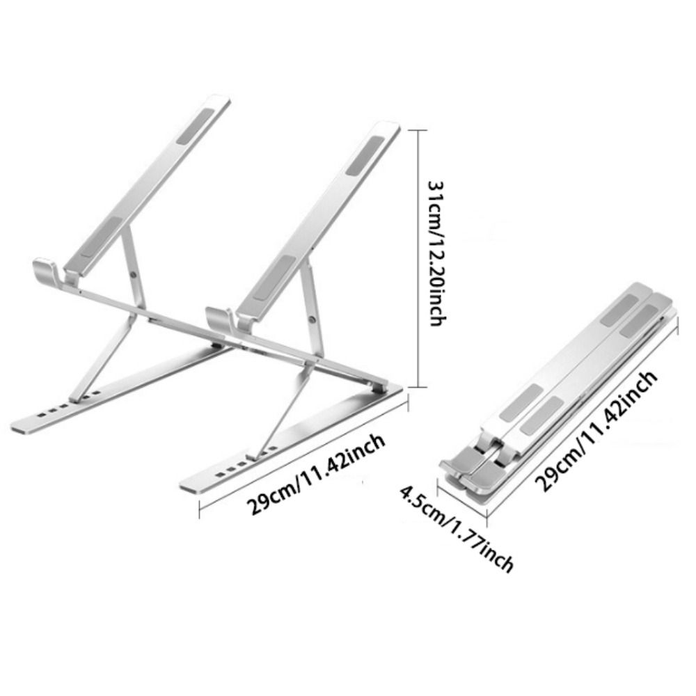 Double Layer Notebook Holder Foldable Notebook Support Holder Wear Resistant Laptop Stand  Desktop